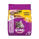 Whiskas Adult (1+ Years) Dry Cat Food, Chicken Flavour, Contains 41 Essential Nutrients, Complete & Balanced Nutrition for Adult Cats